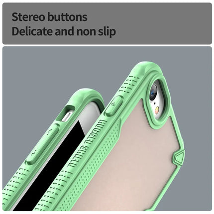 Protective Case for iPhone SE (2022) / (2020) / 8 / 7 / 6 / 6s PC+TPU Frosted Phone Back Cover