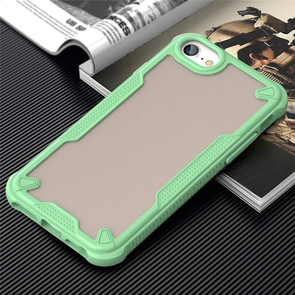Protective Case for iPhone SE (2022) / (2020) / 8 / 7 / 6 / 6s PC+TPU Frosted Phone Back Cover