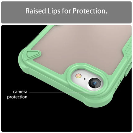 Protective Case for iPhone SE (2022) / (2020) / 8 / 7 / 6 / 6s PC+TPU Frosted Phone Back Cover