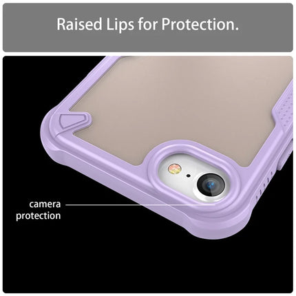 Protective Case for iPhone SE (2022) / (2020) / 8 / 7 / 6 / 6s PC+TPU Frosted Phone Back Cover