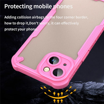 For iPhone 14 Case PC+TPU Frosted Phone Back Cover
