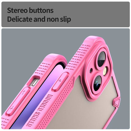 For iPhone 14 Case PC+TPU Frosted Phone Back Cover
