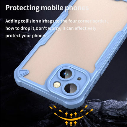 For iPhone 14 Case PC+TPU Frosted Phone Back Cover
