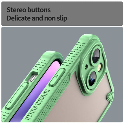 For iPhone 14 Case PC+TPU Frosted Phone Back Cover