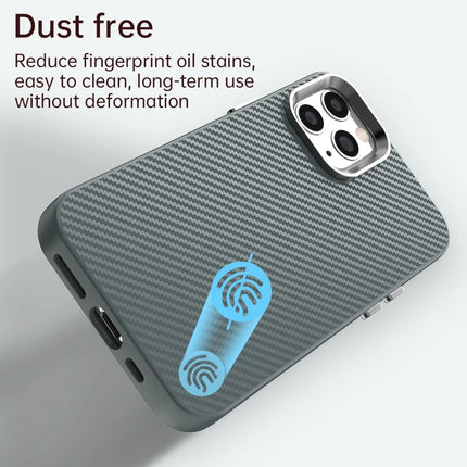 For iPhone 11 Pro Max Case Cell Phone Hybrid Back Cover Carbon Fiber Texture