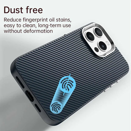 For iPhone 13 Pro Max Case Cell Phone Hybrid Back Cover Carbon Fiber Texture