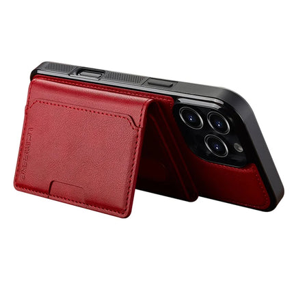 LC.IMEEKE L5 For iPhone 16 Pro Max Magnetic Phone Case Leather Back Cover with Detachable Card Holder