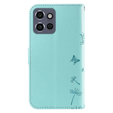 For Motorola Edge 50 Neo 5G / S50 5G / ThinkPhone 25 5G Leather Case Wallet Phone Cover Dandelion Imprint