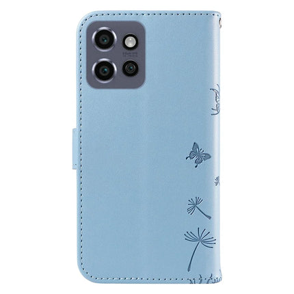 For Motorola Edge 50 Neo 5G / S50 5G / ThinkPhone 25 5G Leather Case Wallet Phone Cover Dandelion Imprint