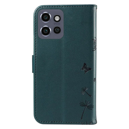 For Motorola Edge 50 Neo 5G / S50 5G / ThinkPhone 25 5G Leather Case Wallet Phone Cover Dandelion Imprint