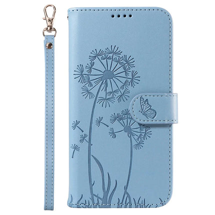 For Motorola Edge 40 Neo 5G Leather Case Wallet Phone Cover Dandelion Imprint