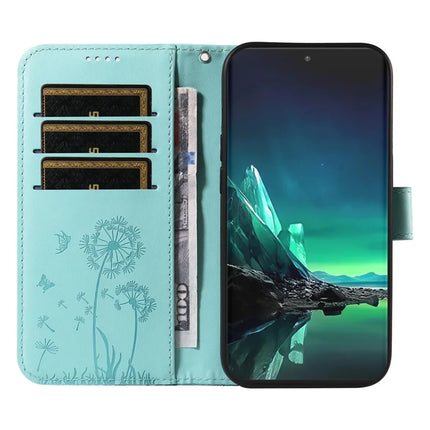 For Motorola Edge 40 Neo 5G Leather Case Wallet Phone Cover Dandelion Imprint