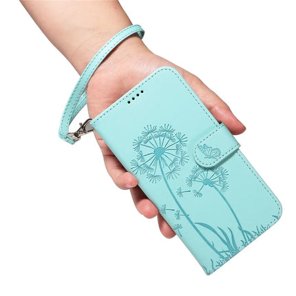 For Motorola Edge 40 Neo 5G Leather Case Wallet Phone Cover Dandelion Imprint