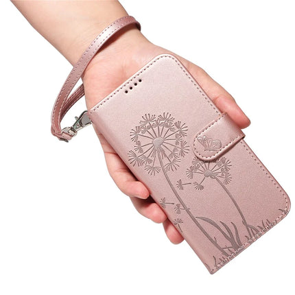 For Motorola Edge 40 Neo 5G Leather Case Wallet Phone Cover Dandelion Imprint