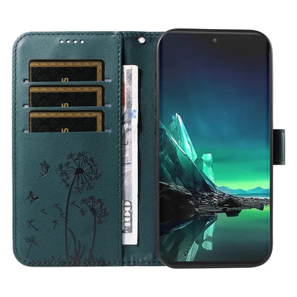 For Motorola Edge 40 Neo 5G Leather Case Wallet Phone Cover Dandelion Imprint