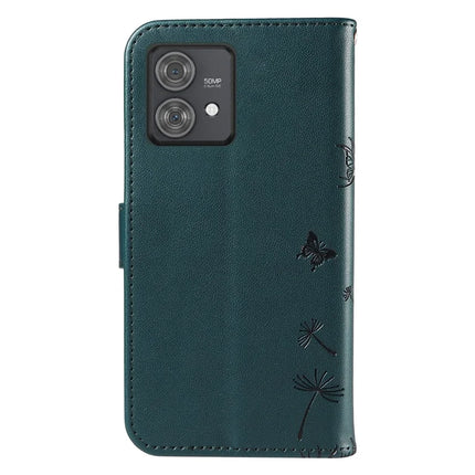 For Motorola Edge 40 Neo 5G Leather Case Wallet Phone Cover Dandelion Imprint