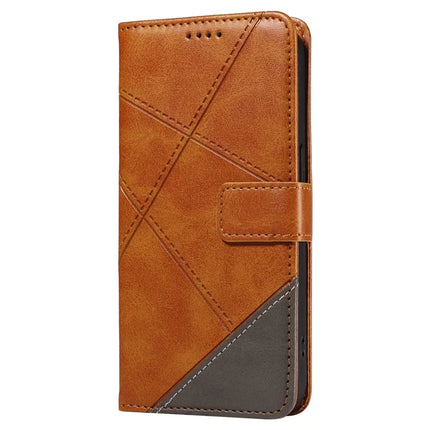 For Motorola Moto G75 5G Case Leather Geometric Line Wallet Phone Cover with Wrist Strap