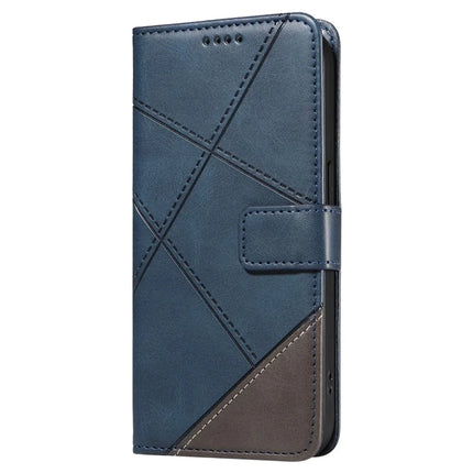 For Motorola Moto G75 5G Case Leather Geometric Line Wallet Phone Cover with Wrist Strap