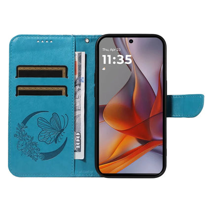 For Motorola Moto G75 5G Case Butterfly Pattern Leather Wallet Flip Phone Cover