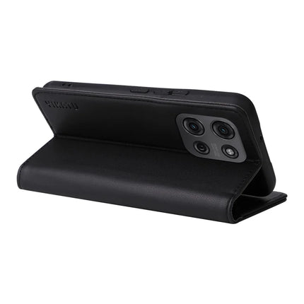YIKATU YK-001 For Motorola Moto G75 5G Case Stand Leather Phone Cover Strong Magnetic Closure