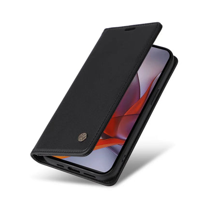 YIKATU YK-001 For Motorola Moto G75 5G Case Stand Leather Phone Cover Strong Magnetic Closure