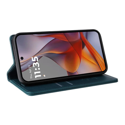 YIKATU YK-001 For Motorola Moto G75 5G Case Stand Leather Phone Cover Strong Magnetic Closure