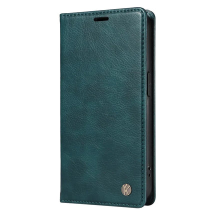 YIKATU YK-006 For Motorola Moto G75 5G Case Magnetic Closure Leather Phone Cover Litchi Texture