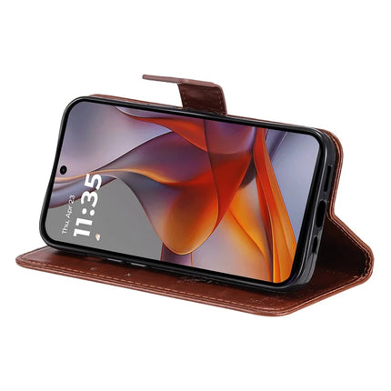 For Motorola Moto G75 5G Case Cat Tree Pattern Flip Leather Phone Cover