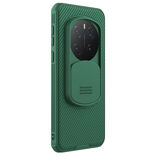 NILLKIN Camshield Pro Series for Honor Magic7 Pro 5G Case PC+TPU Slide Camera Lid Phone Cover - Green