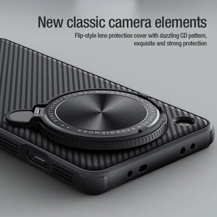 NILLKIN Camshield Prop Magnetic Series for Oppo Find X8 5G Case Compatible with MagSafe PC+TPU Phone Cover with Camera Cover