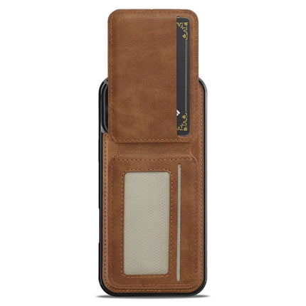 LC.IMEEKE L3 For iPhone 16 Pro Max Magnetic Case Detachable Card Holder Leather+TPU Mobile Cover