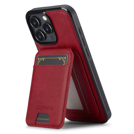 LC.IMEEKE L3 For iPhone 16 Pro Max Magnetic Case Detachable Card Holder Leather+TPU Mobile Cover