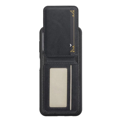 LC.IMEEKE L3 For iPhone 16 Plus Magnetic Case Detachable Card Holder Leather+TPU Mobile Cover