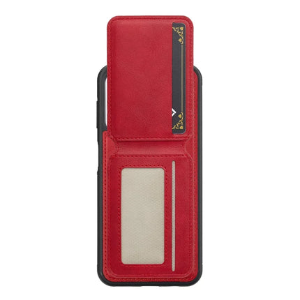 LC.IMEEKE L3 For iPhone 16 Plus Magnetic Case Detachable Card Holder Leather+TPU Mobile Cover