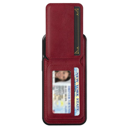 LC.IMEEKE L3 For iPhone 15 Pro Max Magnetic Case Detachable Card Holder Leather+TPU Mobile Cover