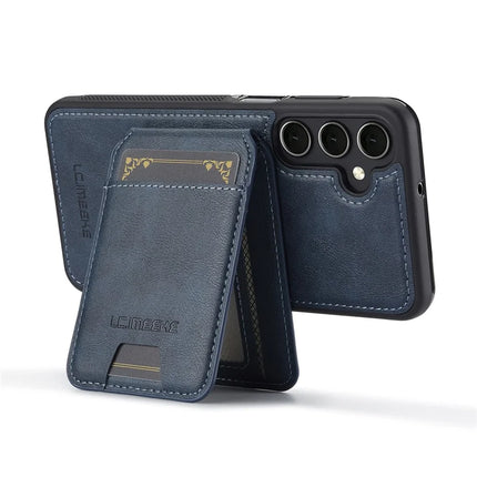 LC.IMEEKE L3 For Samsung Galaxy A15 4G / 5G Magnetic Case Detachable Card Holder Leather+TPU Mobile Cover