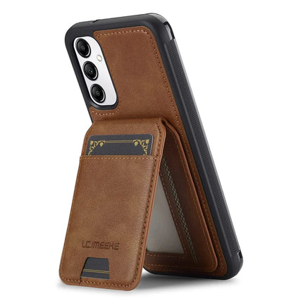 LC.IMEEKE L3 For Samsung Galaxy A34 5G Magnetic Case Detachable Card Holder Leather+TPU Mobile Cover