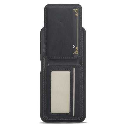 LC.IMEEKE L3 For Samsung Galaxy A34 5G Magnetic Case Detachable Card Holder Leather+TPU Mobile Cover