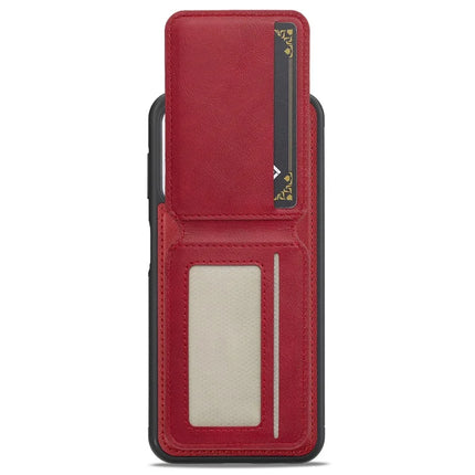 LC.IMEEKE L3 For Samsung Galaxy A34 5G Magnetic Case Detachable Card Holder Leather+TPU Mobile Cover
