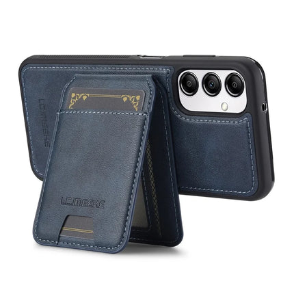 LC.IMEEKE L3 For Samsung Galaxy A34 5G Magnetic Case Detachable Card Holder Leather+TPU Mobile Cover