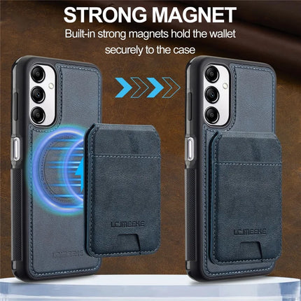 LC.IMEEKE L3 For Samsung Galaxy A34 5G Magnetic Case Detachable Card Holder Leather+TPU Mobile Cover