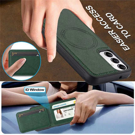 LC.IMEEKE L3 For Samsung Galaxy A54 5G Magnetic Case Detachable Card Holder Leather+TPU Mobile Cover