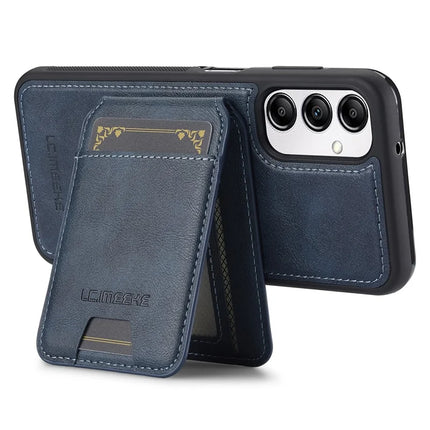 LC.IMEEKE L3 For Samsung Galaxy A14 4G / 5G Magnetic Case Detachable Card Holder Leather+TPU Mobile Cover