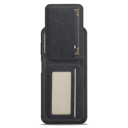 LC.IMEEKE L3 For Samsung Galaxy A14 4G / 5G Magnetic Case Detachable Card Holder Leather+TPU Mobile Cover