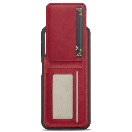 LC.IMEEKE L3 For Samsung Galaxy A14 4G / 5G Magnetic Case Detachable Card Holder Leather+TPU Mobile Cover