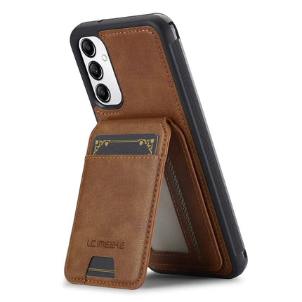 LC.IMEEKE L3 For Samsung Galaxy A14 4G / 5G Magnetic Case Detachable Card Holder Leather+TPU Mobile Cover