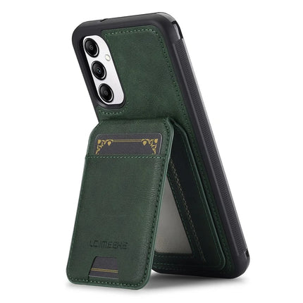 LC.IMEEKE L3 For Samsung Galaxy A14 4G / 5G Magnetic Case Detachable Card Holder Leather+TPU Mobile Cover
