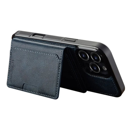 LC.IMEEKE L5 For iPhone 16 Pro Magnetic Phone Case Leather Back Cover with Detachable Card Holder
