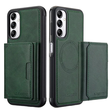 LC.IMEEKE L5 For Samsung Galaxy A54 5G Magnetic Phone Case Leather Back Cover with Detachable Card Holder