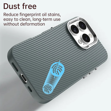For iPhone 16 Pro Max Case Cell Phone Hybrid Back Cover Carbon Fiber Texture